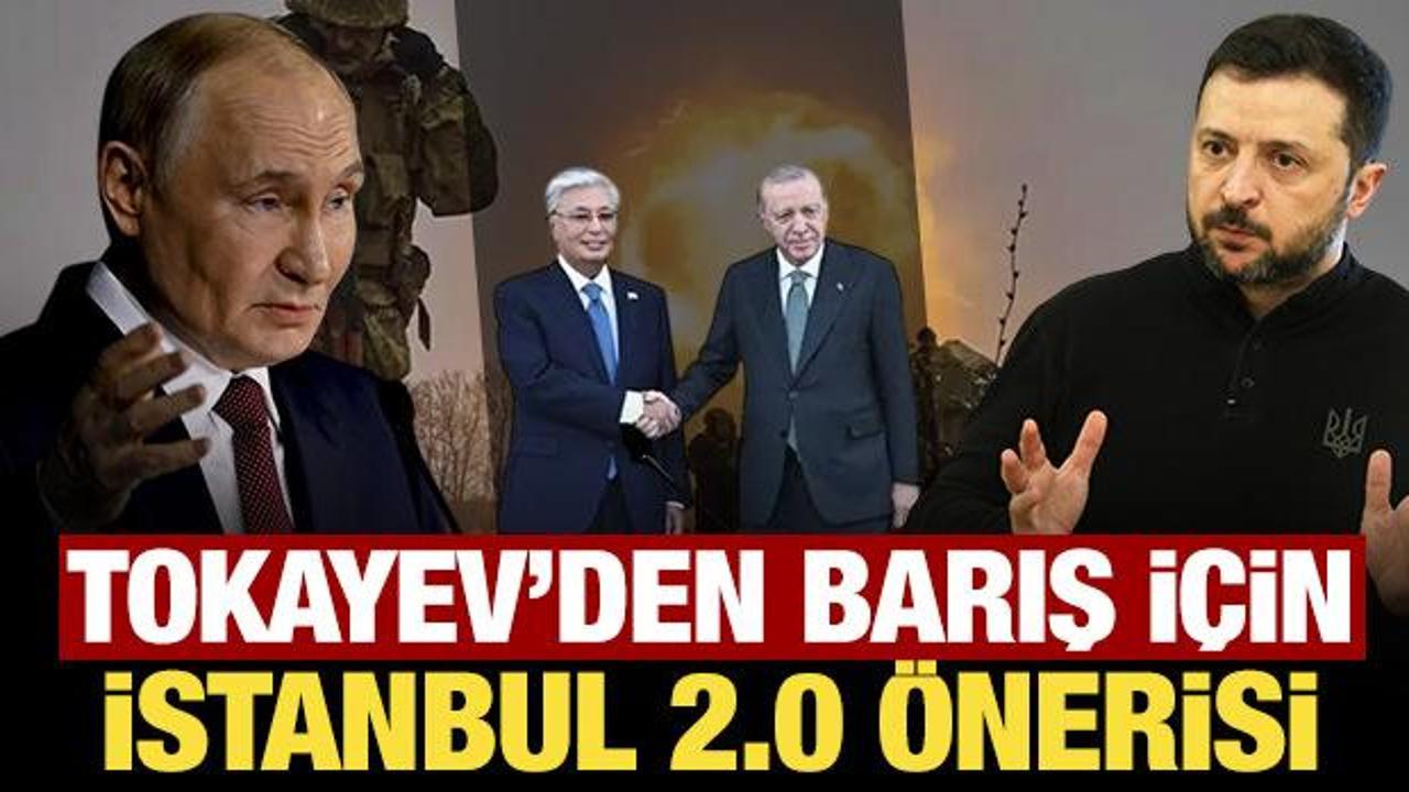 Tokayev’den Ukrayna’da barış için “İstanbul formülü 2.0’a dönülsün” önerisi Haber gorseli